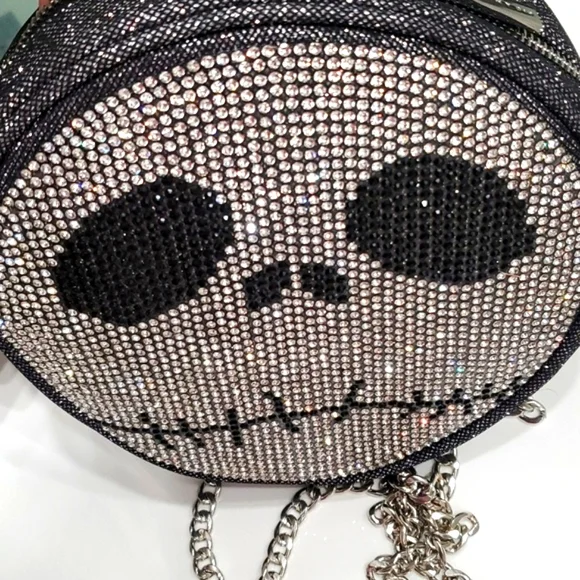 NWT: DISNEY × SKINNYDIP THE NIGHTMARE BEFORE CHRISTMAS (JACK) • CROSSBODY BAG - Picture 9 of 10
